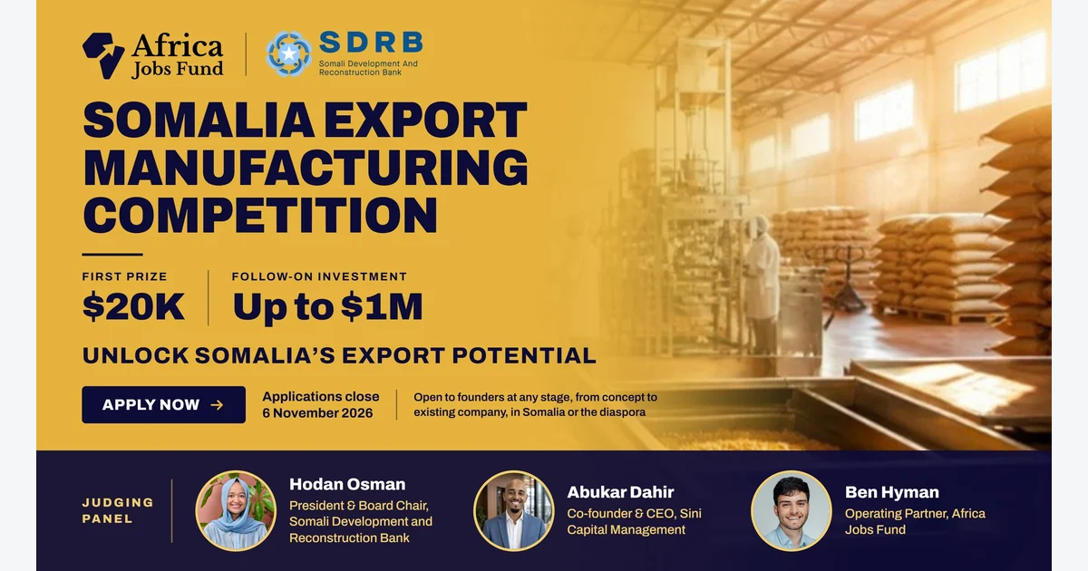 AJF × SDRB Somalia Business Plan Competition