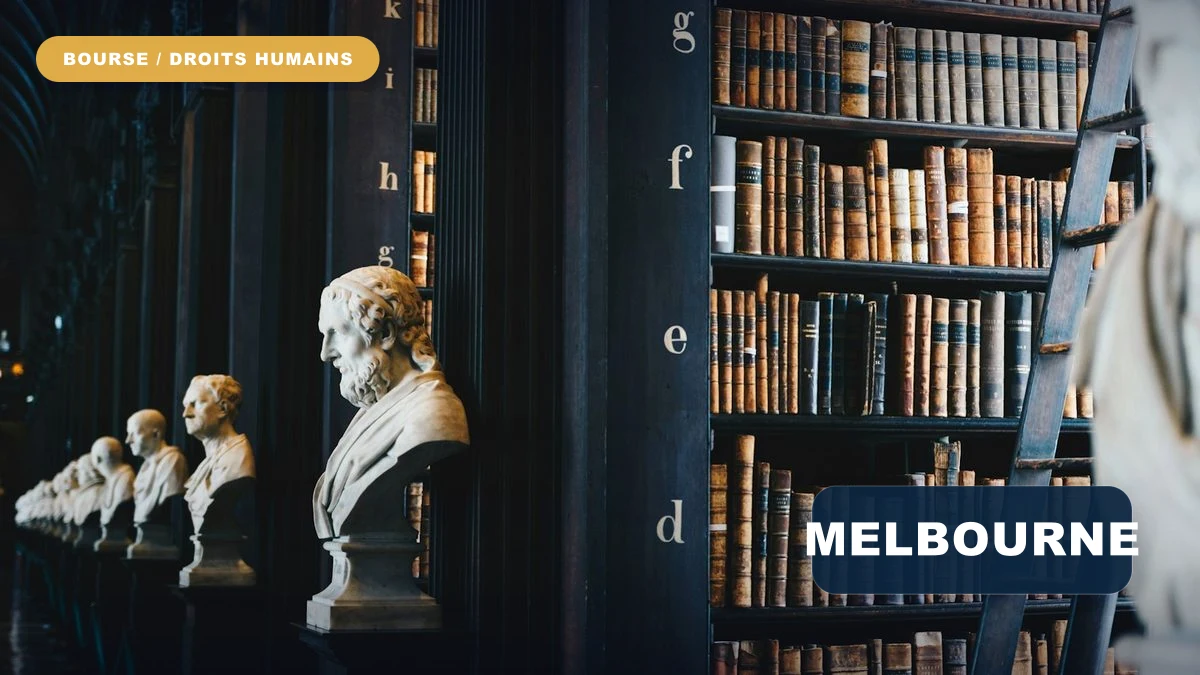 2027 Human Rights Fellowship: Human Rights Research Fellowship at the University of Melbourne (deadline: October 31, 2026)